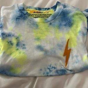 Tie dye aviator nation t-shirt